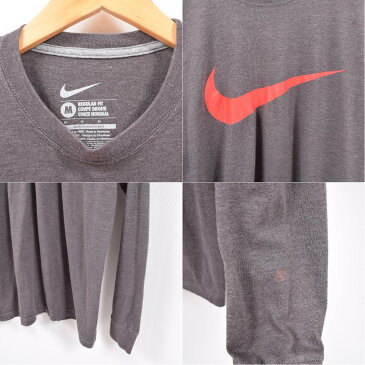 ナイキ NIKE ロングTシャツ ロンT メンズM /wbd8641 【中古】 【190426】