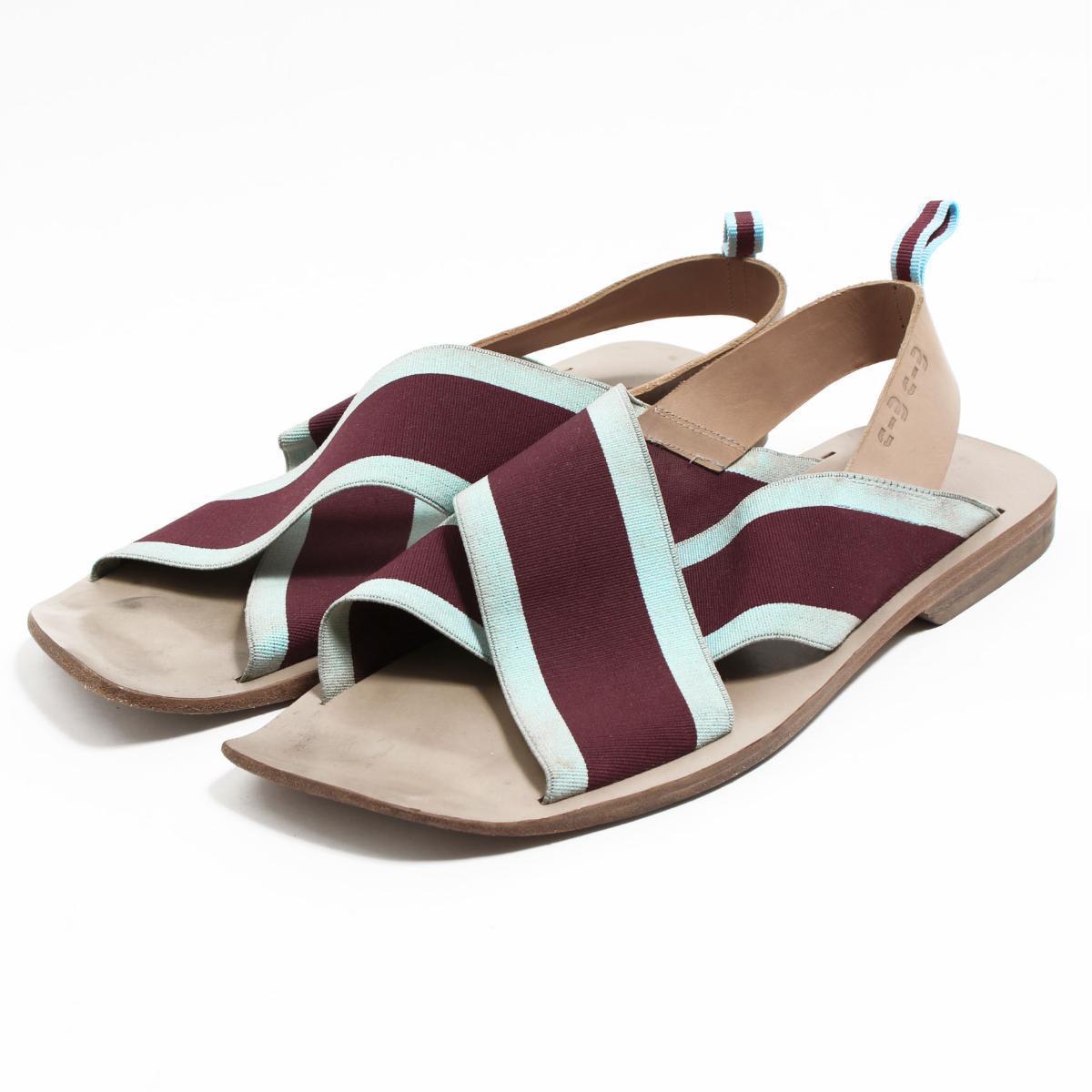 ミュウミュウ Miumiu サンダル イタリア製 メンズ29 5cm Bop1297 カジュアルサンダル 古着屋jam ジャム