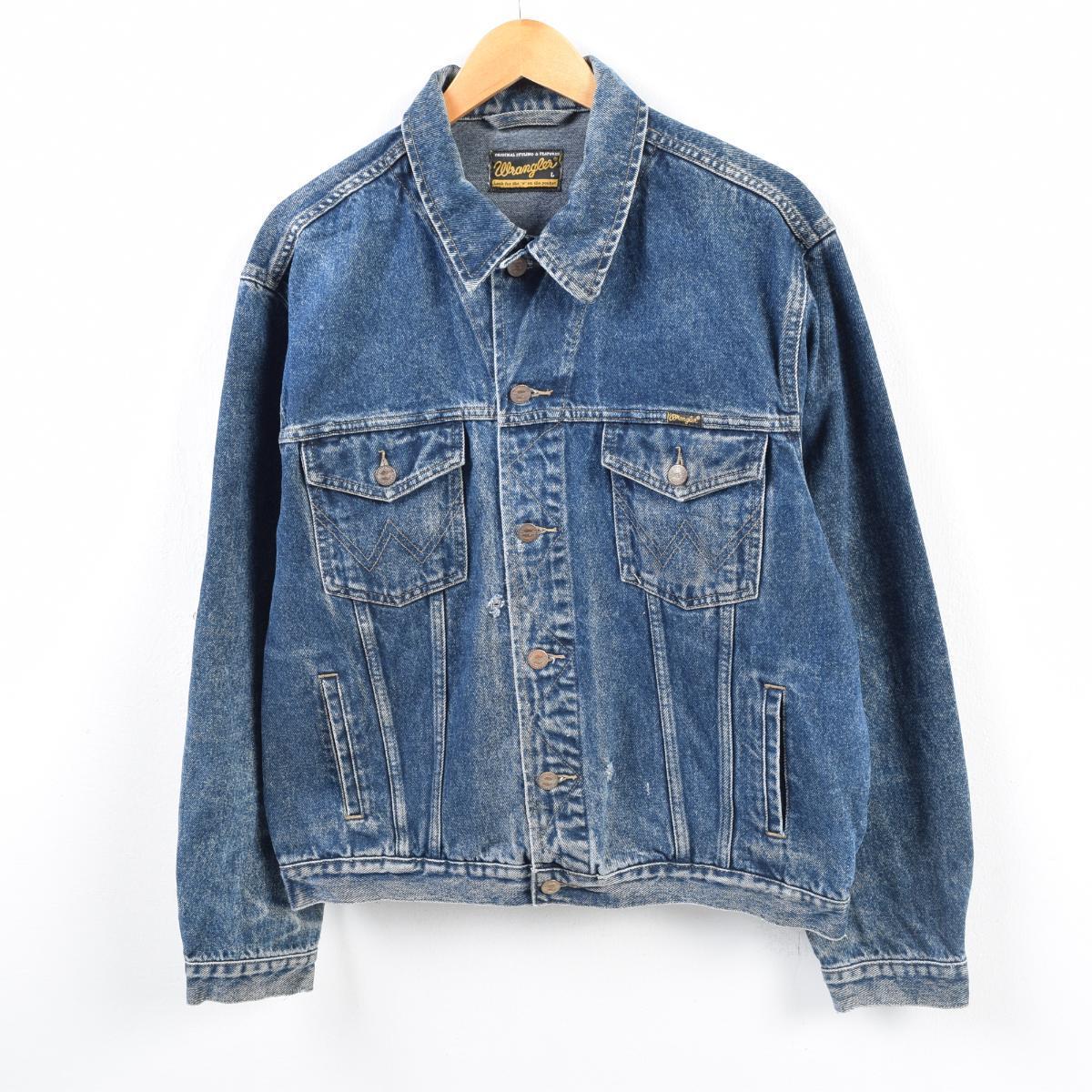 ラングラー Wrangler デニムジャケット Gジャン メンズL /wbd6599 【中古】 【190520】【PD190919-1】【TS1911】【CS2001】【【PD2001】】