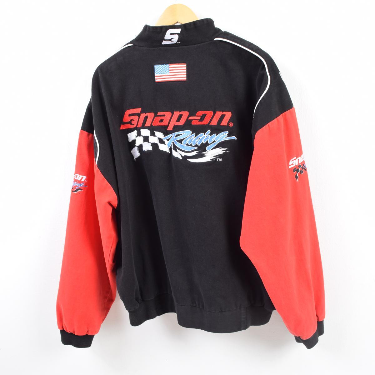ビッグサイズ Choco Snap On スナップオン レーシングジャケット メンズ3xl Wbd68 その他ジャケット 古着屋jam ジャム ビッグサイズ Choco Snap On スナップオン レーシングジャケット メンズ3xl Wbd68 その他ジャケット 古着屋jam ジャム