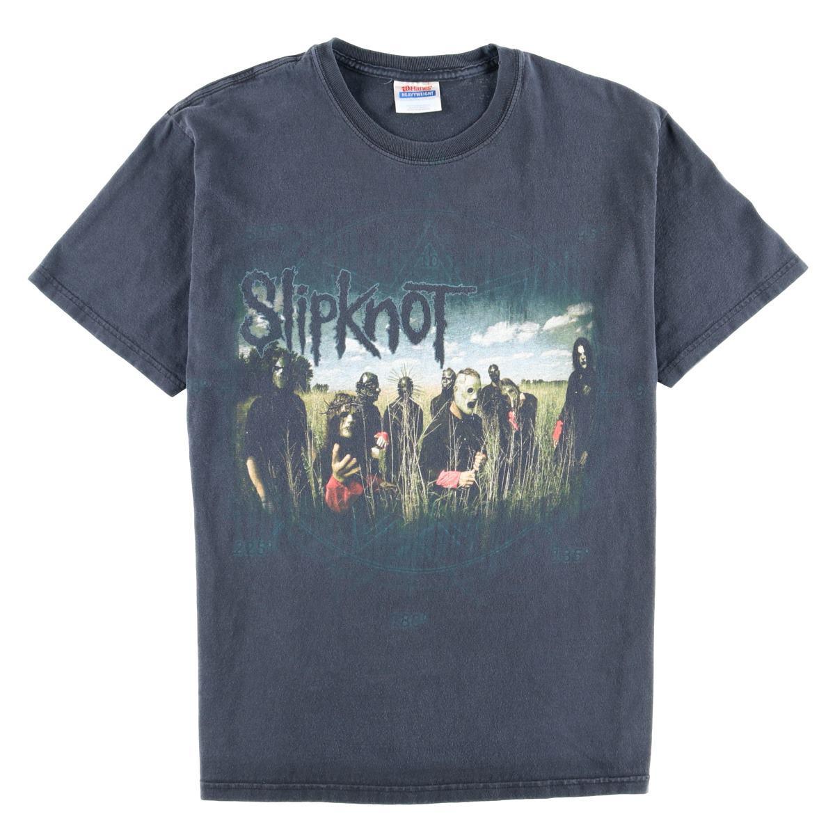 ヘインズ Hanes Slipknot スリップノット バンドtシャツ メンズm Wbe4065 Vtg バンドtシャツ 古着 屋jam ジャム