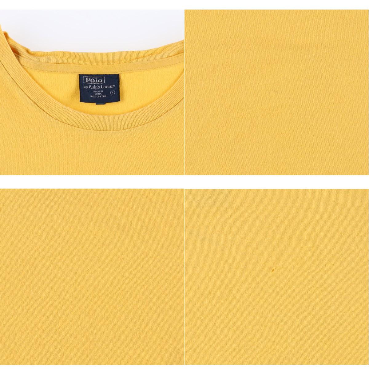 ラルフローレン Ralph Lauren POLO by Ralph Lauren ステンシルプリントTシャツ メンズL /wbf3826 【中古】 【190527】【SS1909】【CS2001】【PD2001】【【SS2003】】