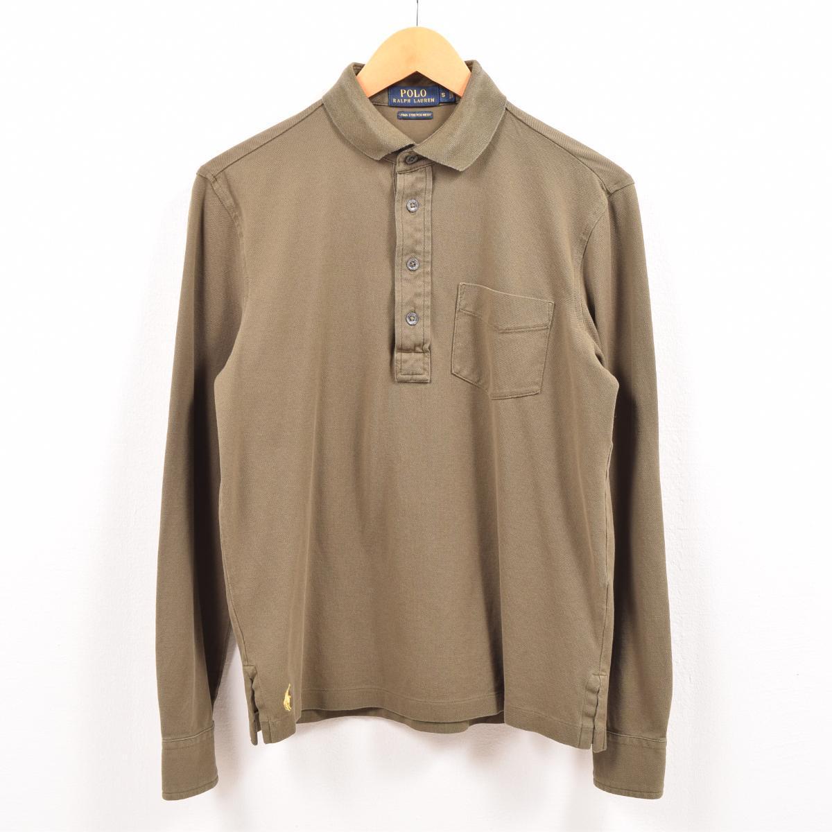 ラルフローレン Ralph Lauren Polo Ralph Lauren 胸ポケット付き 長袖 ポロシャツ メンズs Wbe4879 Pd 2 Cs03 Ss06 Ss07 Cs07 Ss09 無地ポロシャツ 古着屋jam ジャム ラルフローレン Ralph Lauren Polo Ralph Lauren 胸ポケット付き 長袖 ポロシャツ メンズs Wbe4879 Pd 2 Cs03 Ss06 Ss07 Cs07 Ss09 無地ポロシャツ 古着屋jam ジャム