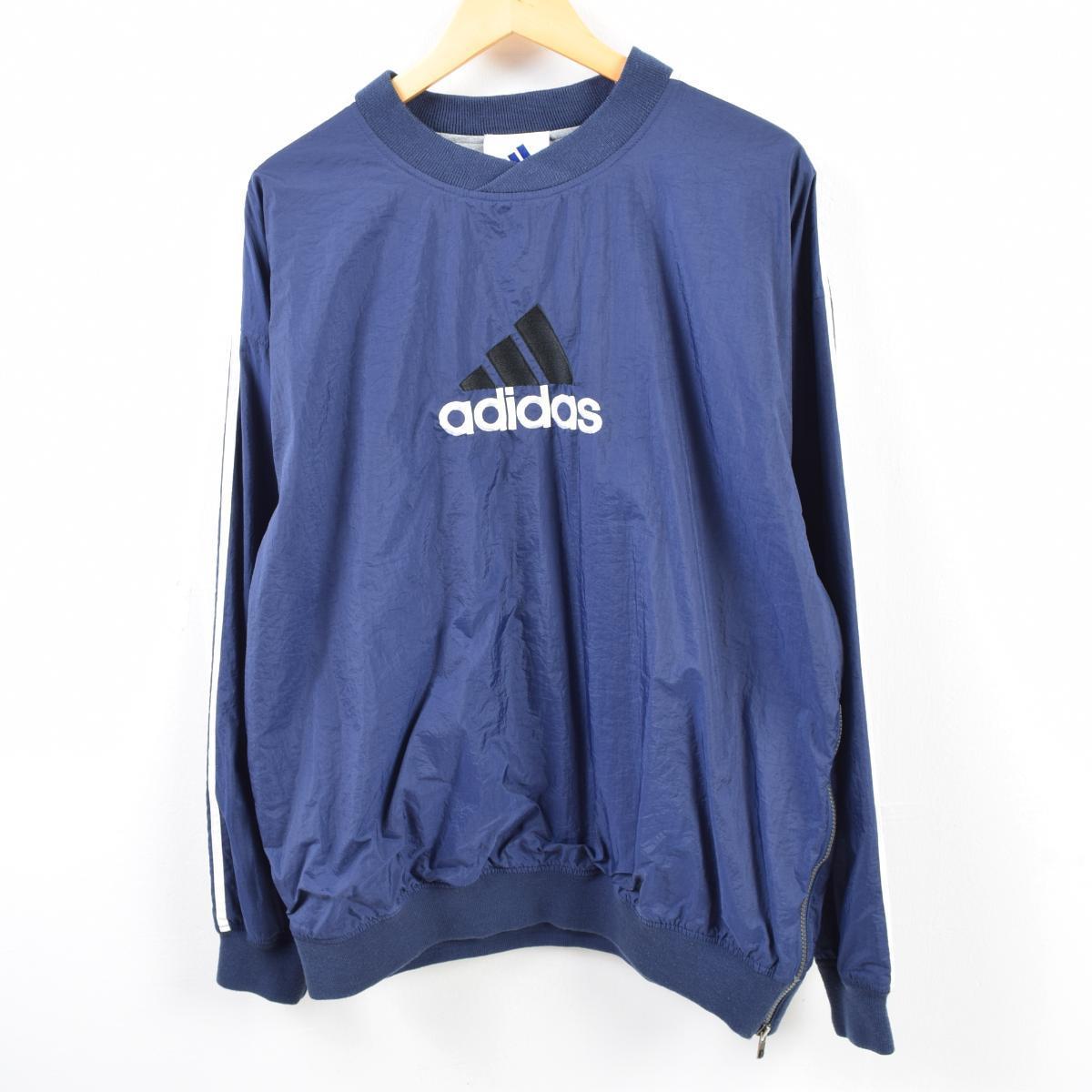 90年代 アディダス Adidas ナイロンプルオーバー メンズxl Wbe2919 ナイロンジャケット ウインドブレーカー 古着屋jam ジャム