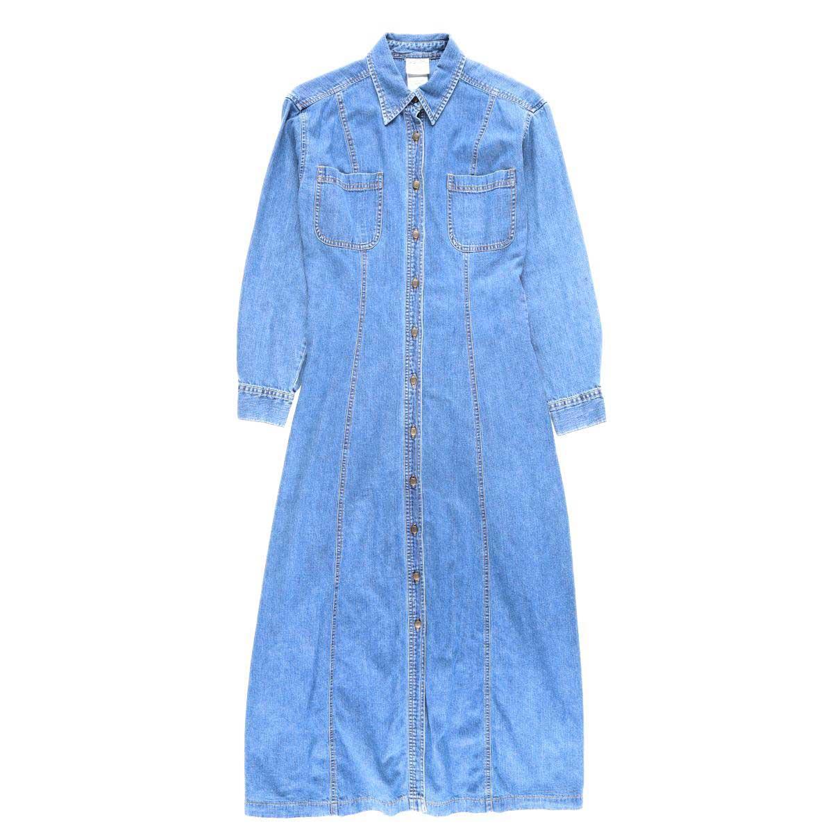 ローラアシュレイ Laura Ashley 前開き マキシ丈 デニム シャツワンピース レディースm Wbe3103 Pd 2 Cs03 シャツワンピース 古着屋jam ジャム ローラアシュレイ Laura Ashley 前開き マキシ丈 デニム シャツワンピース レディースm Wbe3103 Pd 2 Cs03 シャツワンピース 古着屋jam ジャム