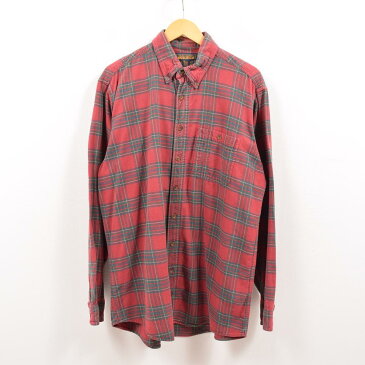 ウールリッチ WOOLRICH チェック柄 長袖 ボタンダウン ライトネルシャツ メンズXL /wbe4202 【中古】 【190709】【PD2001】【CS2003】【SS2006】