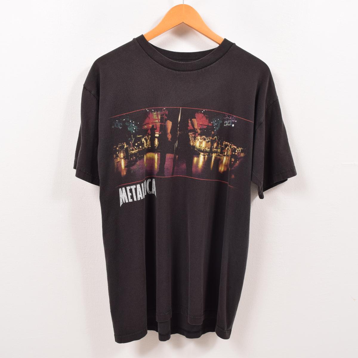 90年代 giant METALLICA メタリカ S&M バンドTシャツ メンズL ヴィンテージ /wbe7006 【190628】