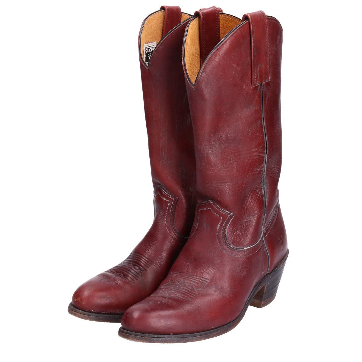フライ FRYE ウエスタンブーツ USA製 9D メンズ27.0cm /bop3520 【中古】 【190701】【PD191002-1】