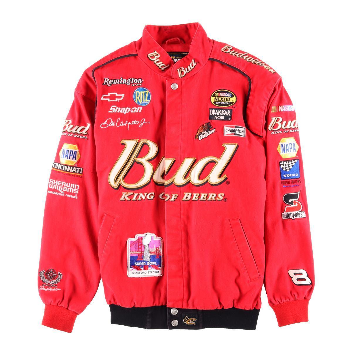 新作モデル USA製) NASCARナスカーレーシングジャケット(90s 新作モデル USA製) NASCARナスカーレーシングジャケット(90s