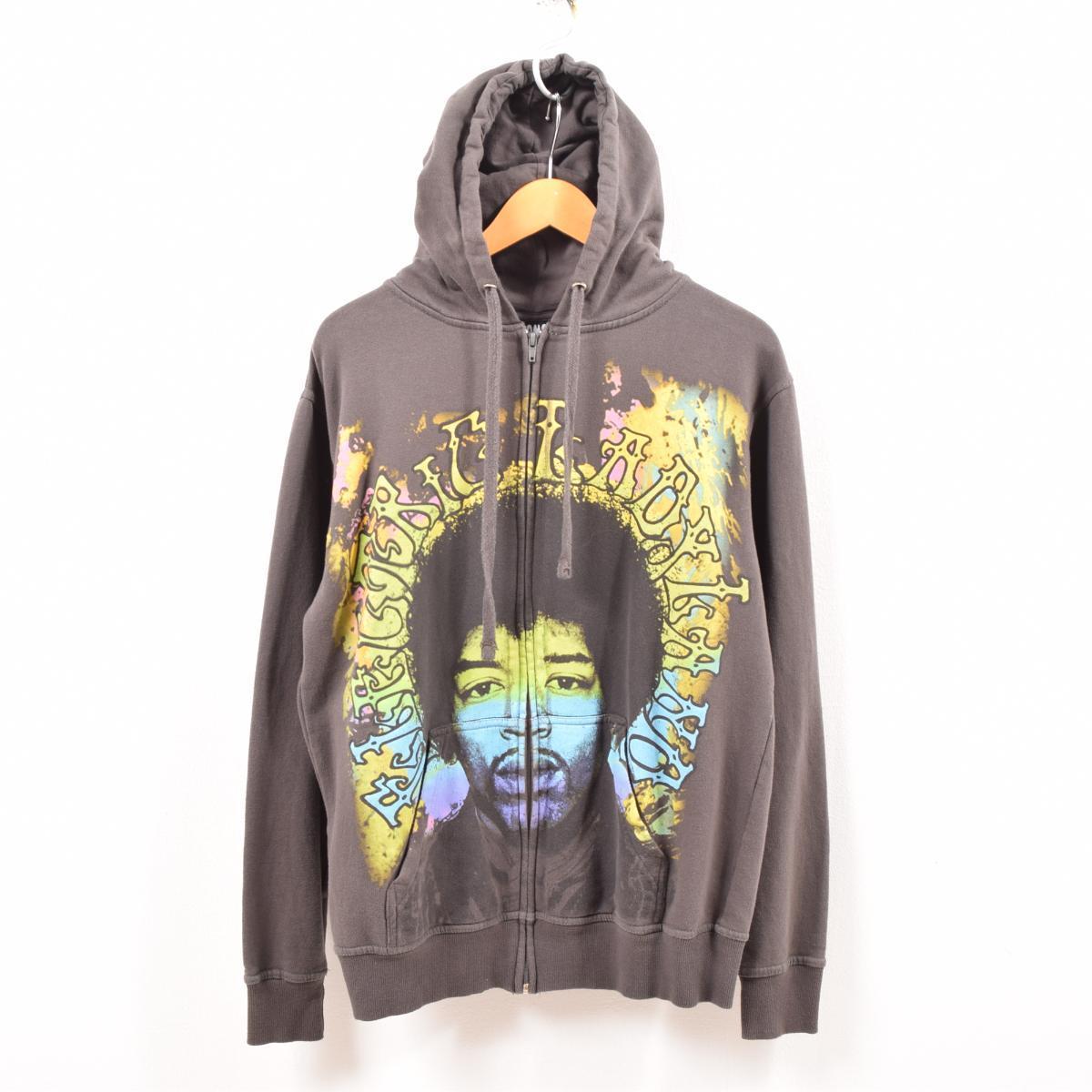 Stone Free Jimi Hendrix ジミヘンドリックス バンド スウェットフルジップパーカー メンズl Wbf6157 Ss2101 パーカー 古着屋jam ジャム