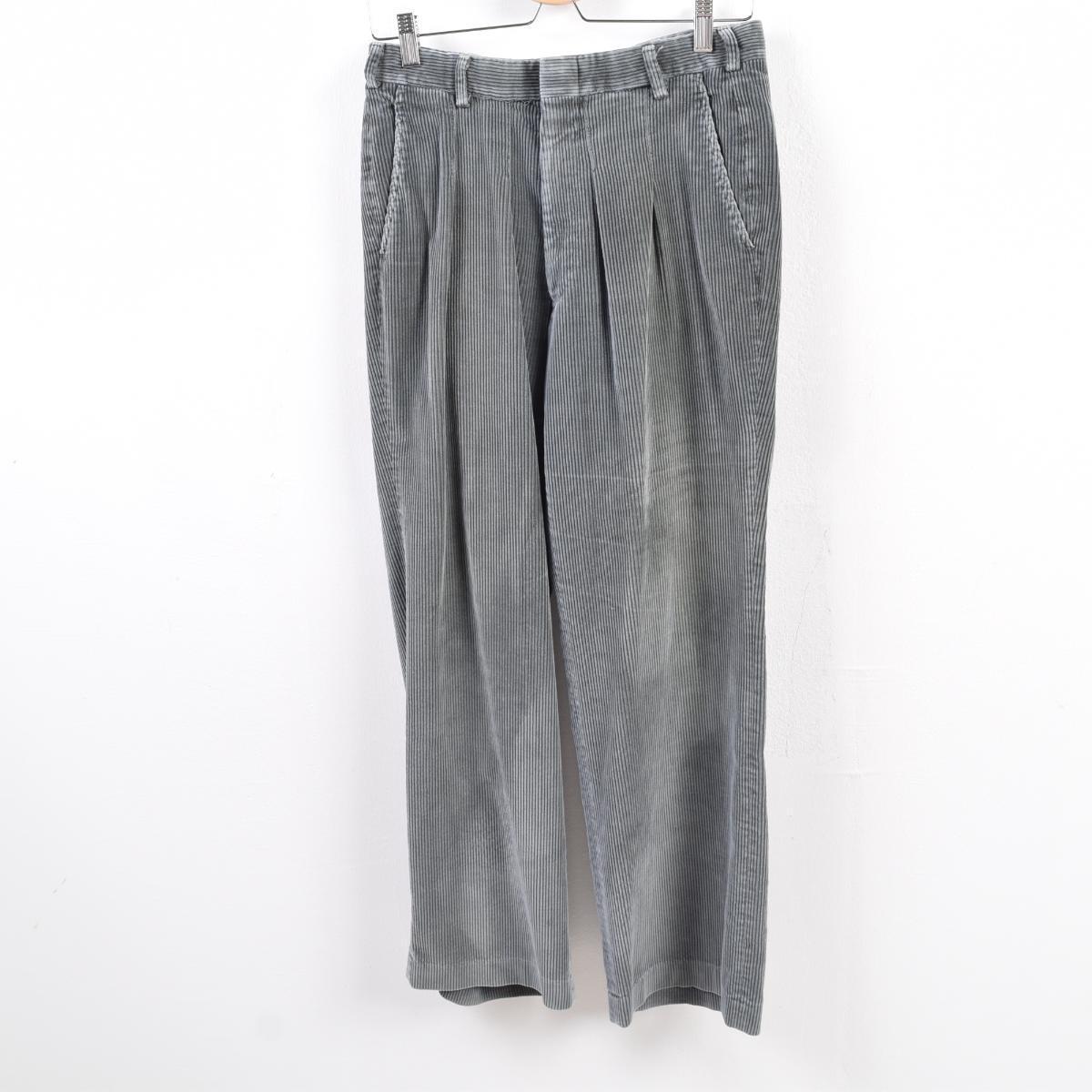 JAMリメイク タック入り JoS.A.BANK 太畝 コーデュロイパンツ USA製 メンズw30 /wbg5972 【中古】 【190725】【PD190912-1】【【PD1911】】