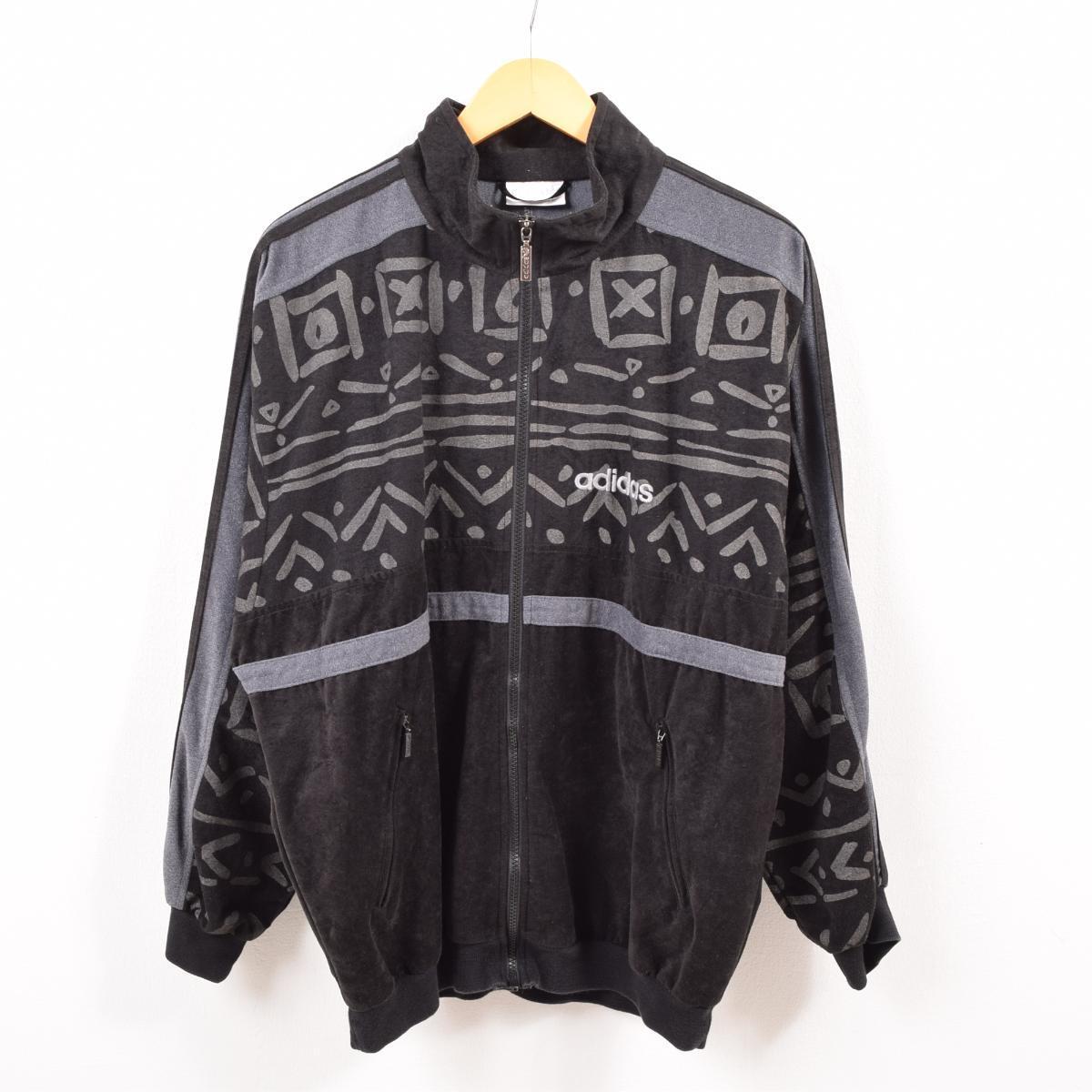 80年代 アディダス Adidas ベロアジャージ メンズl ヴィンテージ Wbg0519 ジャージ トラックジャケット 古着屋jam ジャム 80年代 アディダス Adidas ベロアジャージ メンズl ヴィンテージ Wbg0519 ジャージ トラックジャケット 古着屋jam ジャム