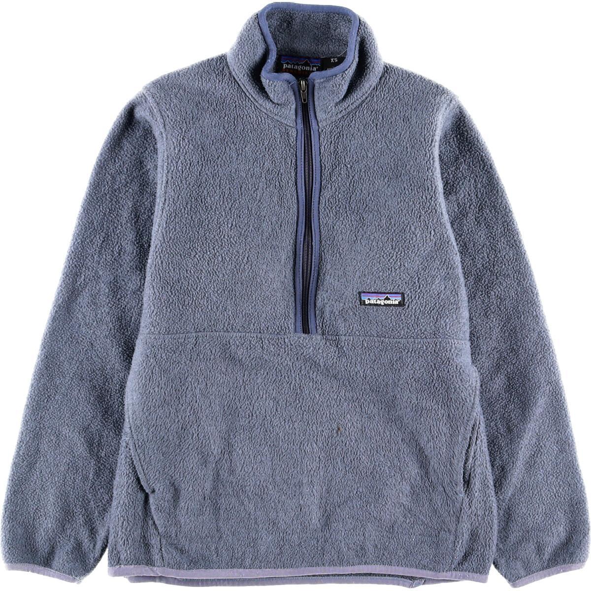 【誠実】 ドイツ発【Patagonia】ハーフボタン フリース タン / 送料無料 スウェット・トレーナー 希少サイズ 02年製 パタゴニア Patagonia SYNCHILLA シンチラ 25735 ハーフジップ フリースプルオーバー メンズXS /wbf8141 【190809】【VTG】