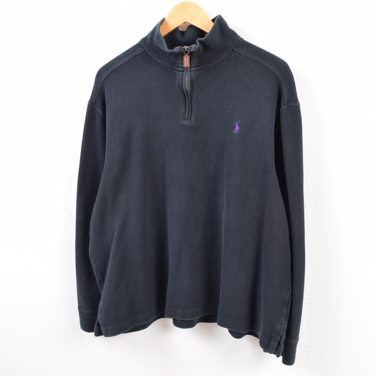 ラルフローレン Ralph Lauren POLO by Ralph Lauren ハーフジップスウェットシャツ トレーナー メンズL /wbg6817 【中古】 【190812】【PD191212】【CS2003】【SS2007】【CS2007】【SS2009】