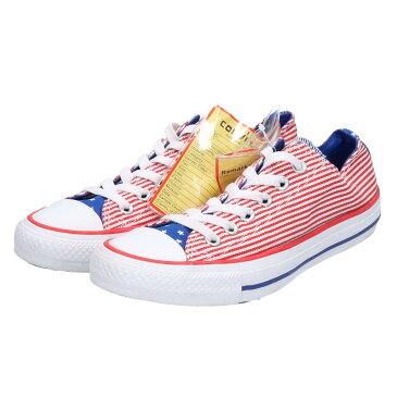 希少 サンプル品 新品未使用品 タグ付き コンバース CONVERSE ALL STAR OX オールスター 星条旗柄 スニーカー US5 レディース24.0cm /bop5097 【中古】 【190830】