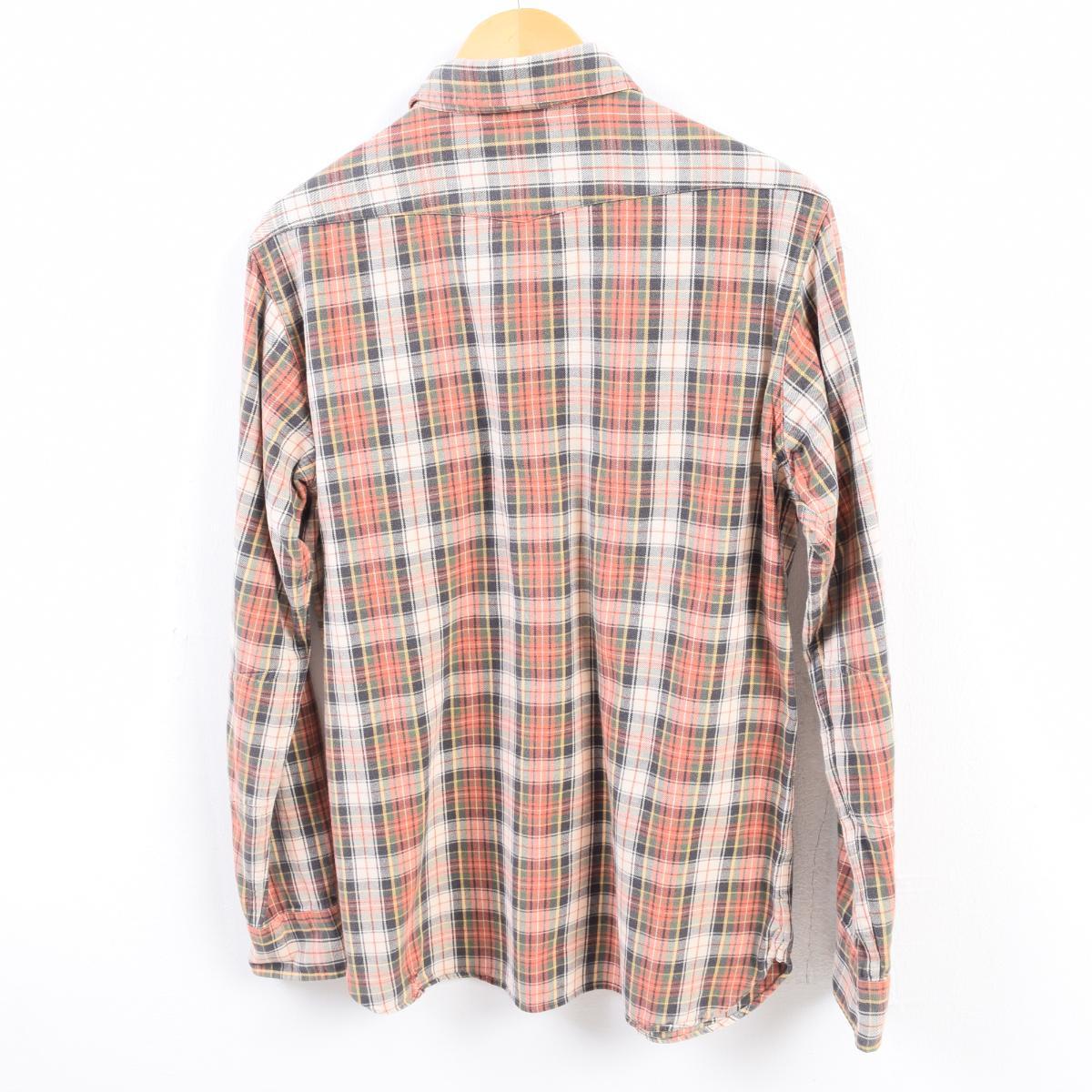 ラルフローレン Ralph Lauren POLO by Ralph Lauren チェック柄 長袖 ライトネルシャツ メンズM /wbh9722 【中古】 【190913】【PD1910】【CS2003】【SS2007】【CS2007】【SS2009】【JS2010】【SS2012】【KF2012】【SS2101】【CS2101】【2b10f】