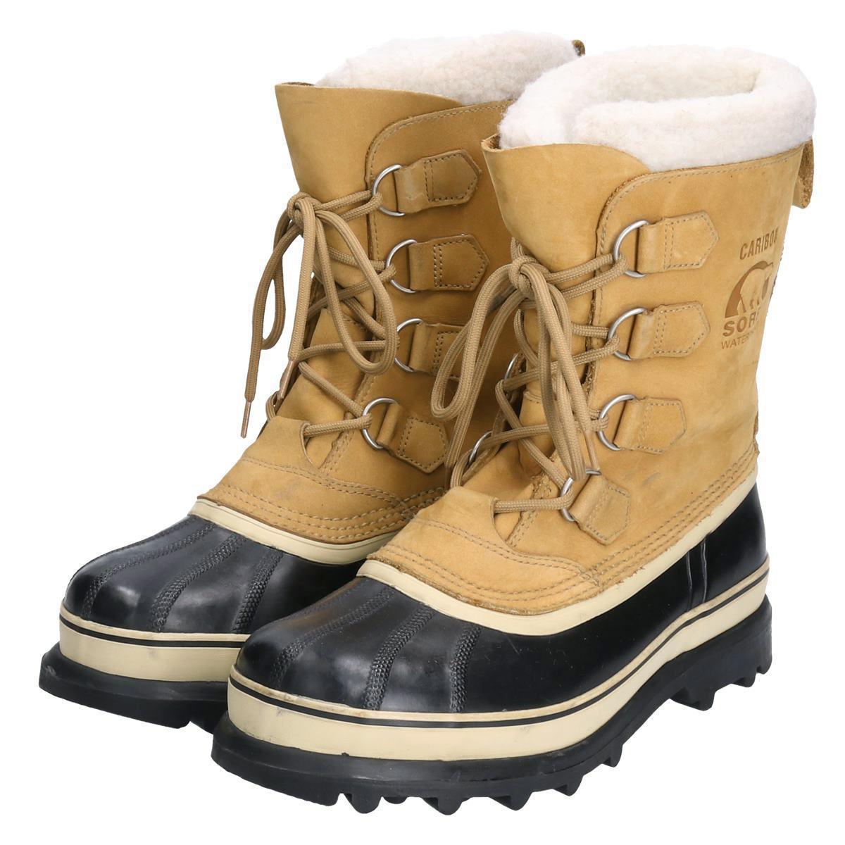 ソレル SOREL CARIBOU カリブー ウインターブーツ 10 レディース規格 26.5cm /boq4138 【中古】 【190926】