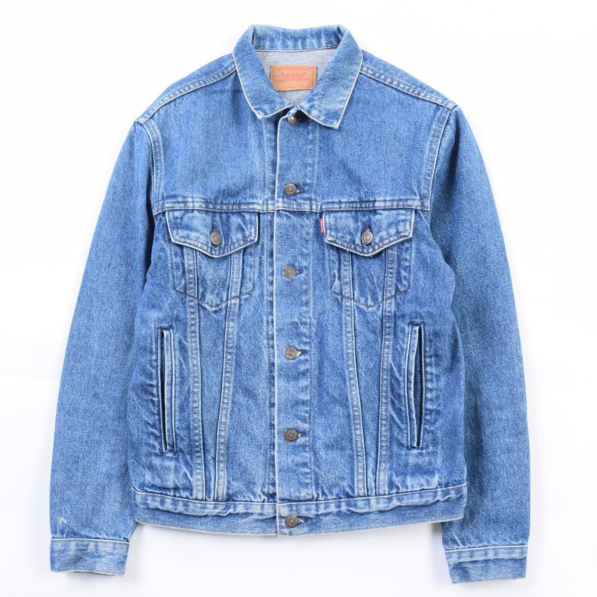 リーバイス Levi's ユーロモデル デニムジャケット Gジャン フランス製 36 メンズS /wbh5914 【中古】 【191007】【PD191219】【CS2003】【【SS2003】】