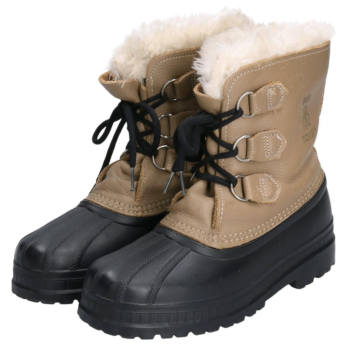 古着 ソレル SOREL RAM ウインターブーツ カナダ製 6 レディース23.0cm /boq2990 【191017】【PD2001】【SS2009】【JS2010】【SS2012】【SS2101】【CS2101】【SS2106】【SS2109】【SS2112】【SS2201】【md2112】【HNY22】