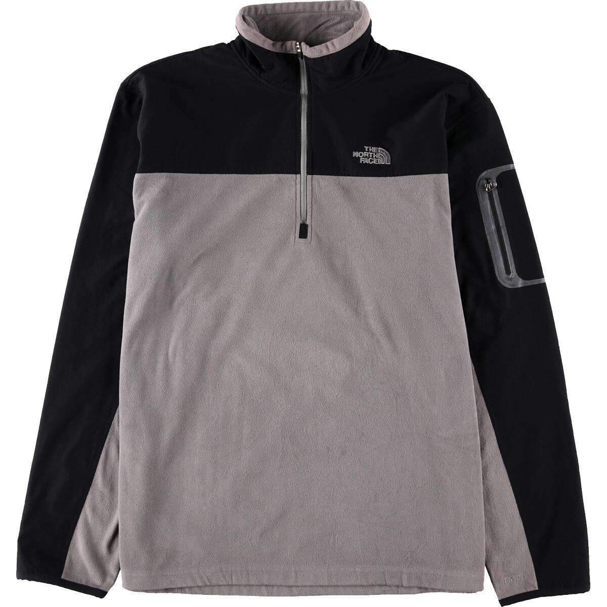 ザノースフェイス THE NORTH FACE ハーフジップ ナイロン×フリースプルオーバー メンズM /wbh6321 【中古】 【191018】