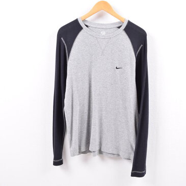 ナイキ NIKE ワンポイント ロングTシャツ ロンT メンズS /wbk4409 【中古】 【191026】【PD191219】【CS2003】【【SS2006】】