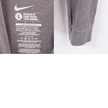 ナイキ NIKE ワンポイント ロングTシャツ ロンT メンズL /wbk4413 【中古】 【191026】【PD191219】【CS2003】【【SS2006】】