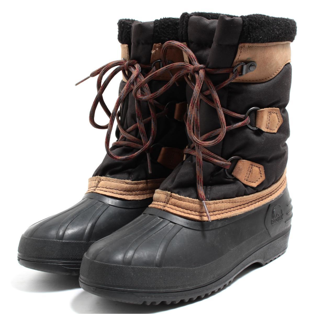 ソレル SOREL CARIBOU カリブー ウインターブーツ カナダ製 US9 レディース規格 25.5cm /boq2846 【中古】 【191027】【PD202-1】【CS2003】【SS2009】【JS2010】【SS2012】【SS2101】【CS2101】