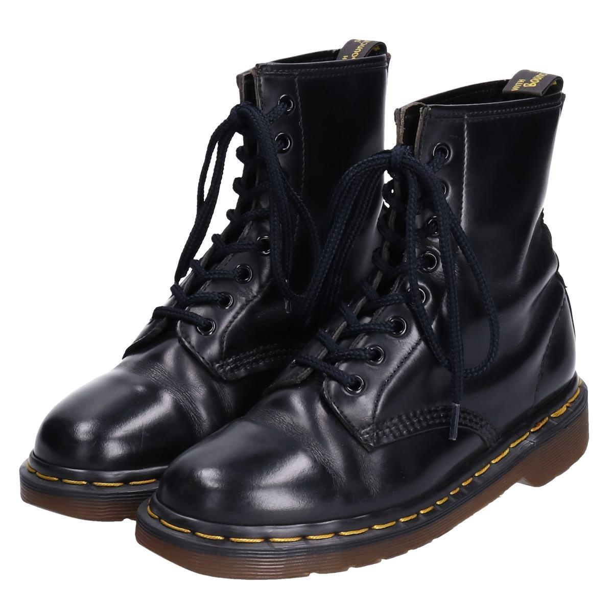 ドクターマーチン Dr.Martens 8ホールブーツ 英国製 UK4 レディース22.5cm /boo9732 【中古】 【191104】