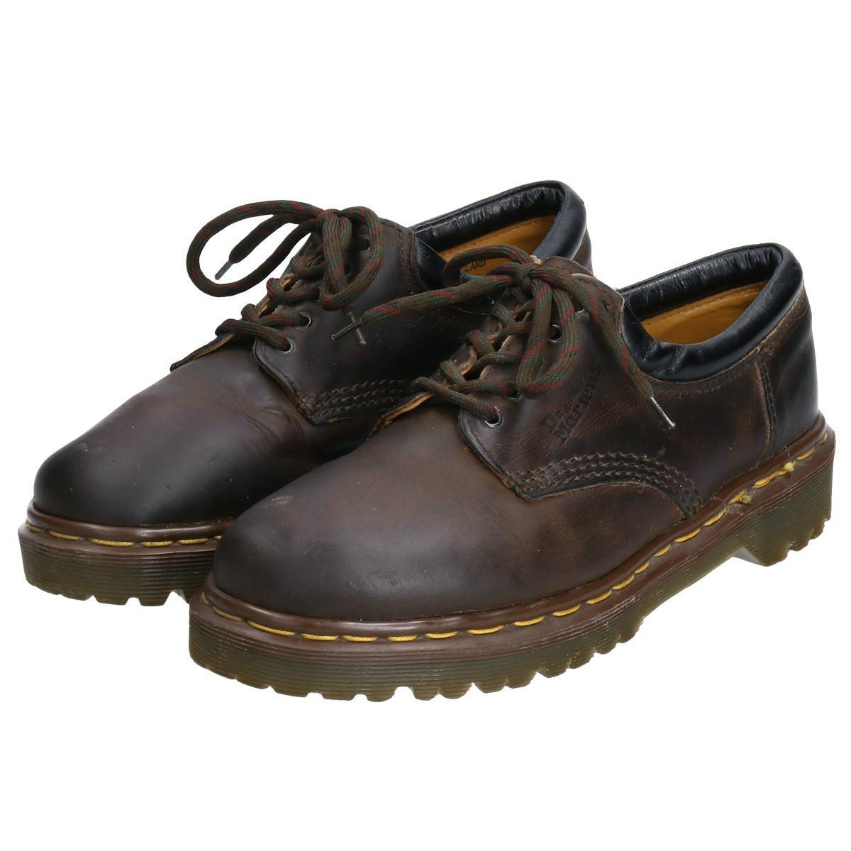 ドクターマーチン Dr Martens 4ホールシューズ 英国製 Uk6 レディース24 5cm Boo9386 中古 Ss2103 2b10f Ss2106 レースアップブーツ 古着屋jam ジャム