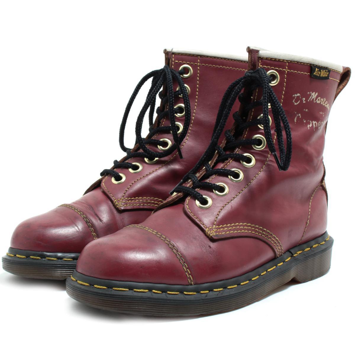ドクターマーチン Dr Martens Cappers 刻印前 復刻 8ホールブーツ 英国製 メンズ25 0cm Bop9576 1912 2b10f レースアップブーツ 古着屋jam ジャム ドクターマーチン Dr Martens Cappers 刻印前 復刻 8ホールブーツ 英国製 メンズ25 0cm Bop9576 1912 2b10f レースアップブーツ 古着屋jam ジャム