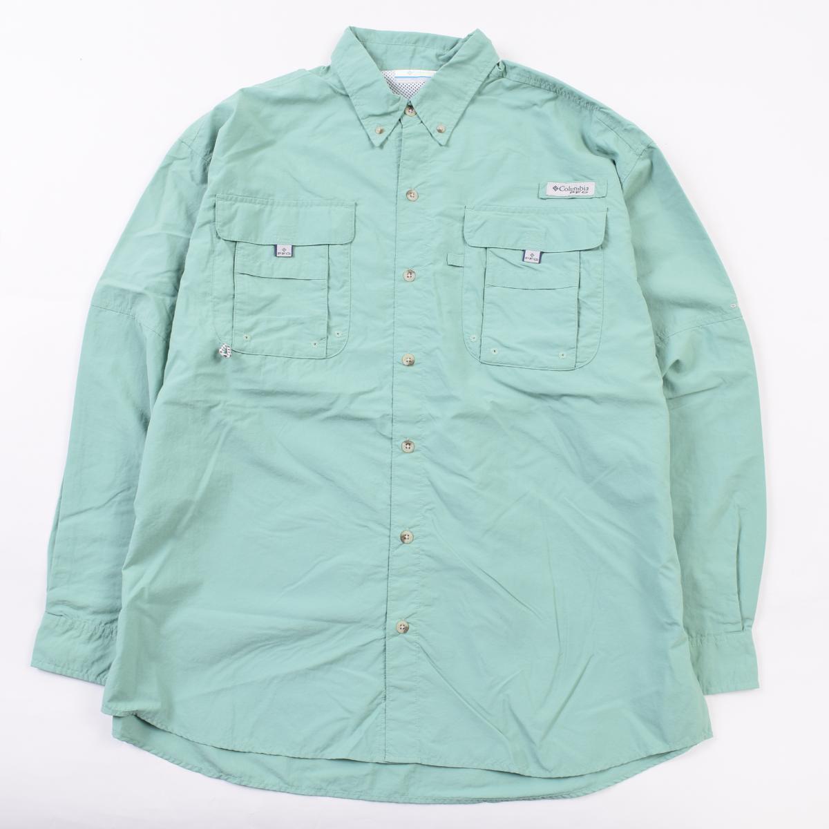 コロンビア Columbia Pfg Omni Shade 長袖 ボタンダウン フィッシングシャツ メンズxl Wbi70 1916 Cs01 その他長袖シャツ 古着屋jam ジャム