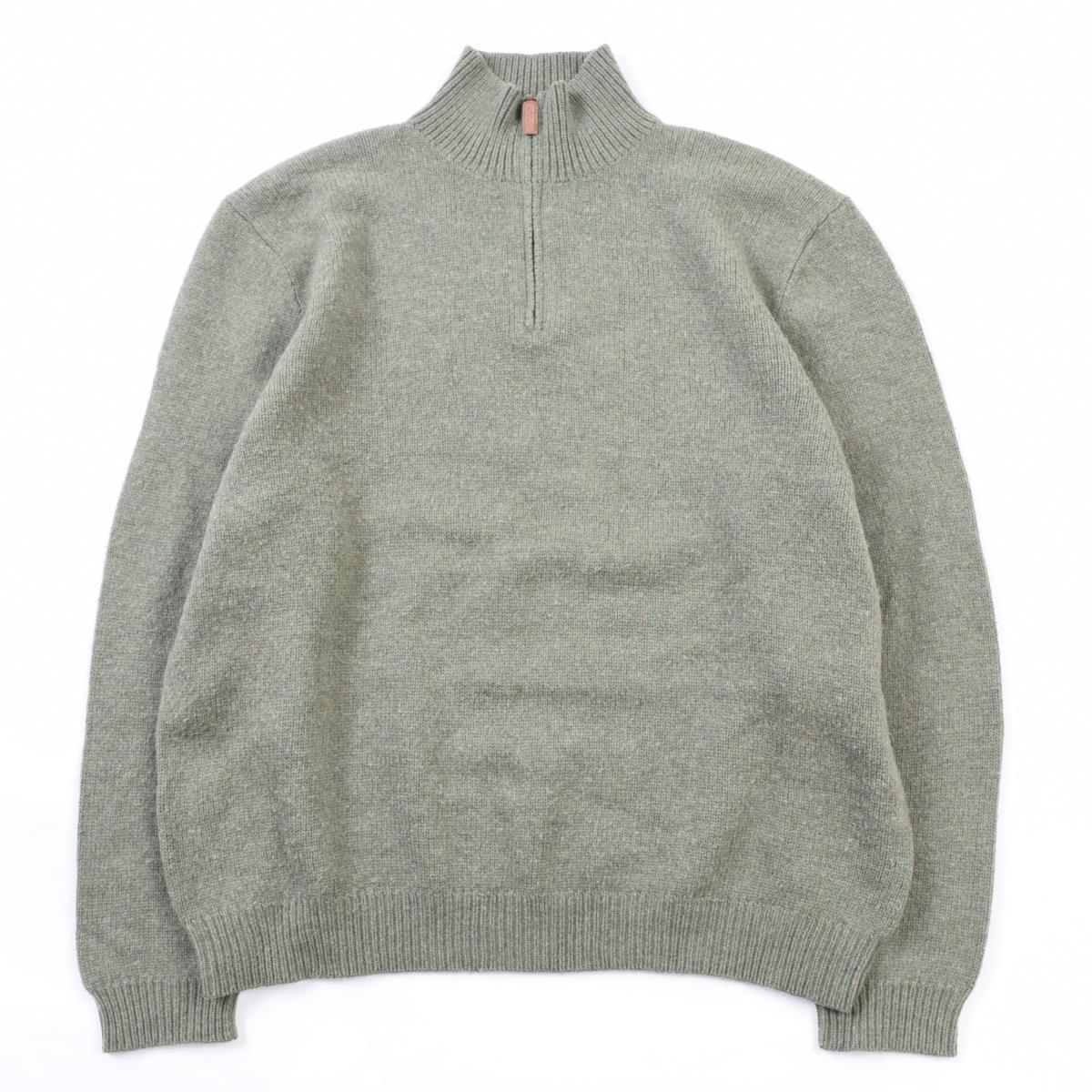 ラルフローレン Ralph Lauren POLO by Ralph Lauren ラムウールニットハーフジップセーター メンズXL /wbi8450 【中古】 【191207】