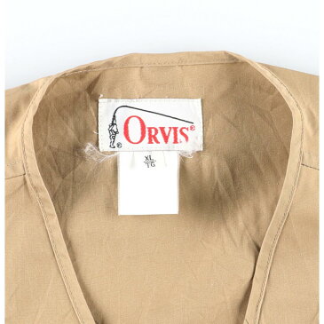 80年代 ORVIS フィッシングベスト メンズXL ヴィンテージ /wca000816 【中古】 【191222】