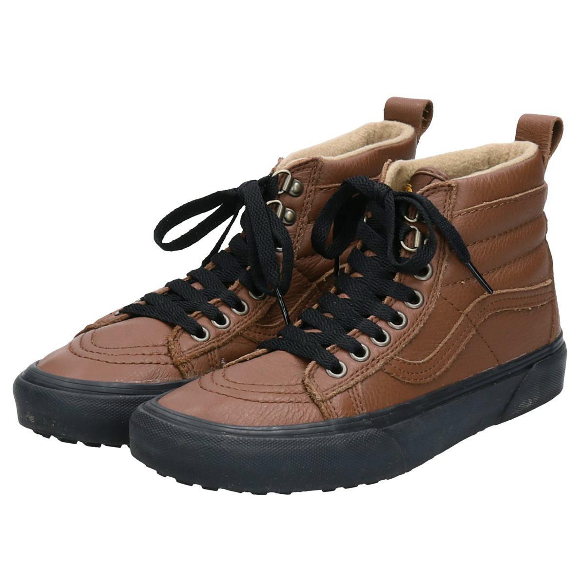 バンズ VANS SK8-HI ハイトップ レザー ハイカットスニーカー US6 レディース24.0cm /boq7363 【191227