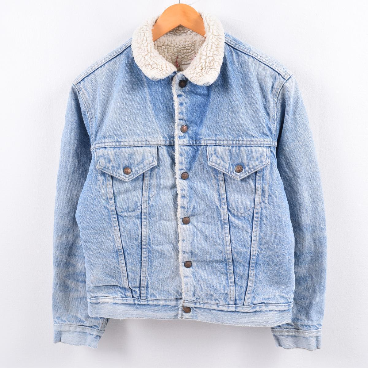 70年代 リーバイス Levi S デニムボアジャケット Usa製 40 メンズs ヴィンテージ Wca Ss07 Cs07 Js10 Ss2101 Cs2101 Ss2106 デニムジャケット 古着屋jam ジャム