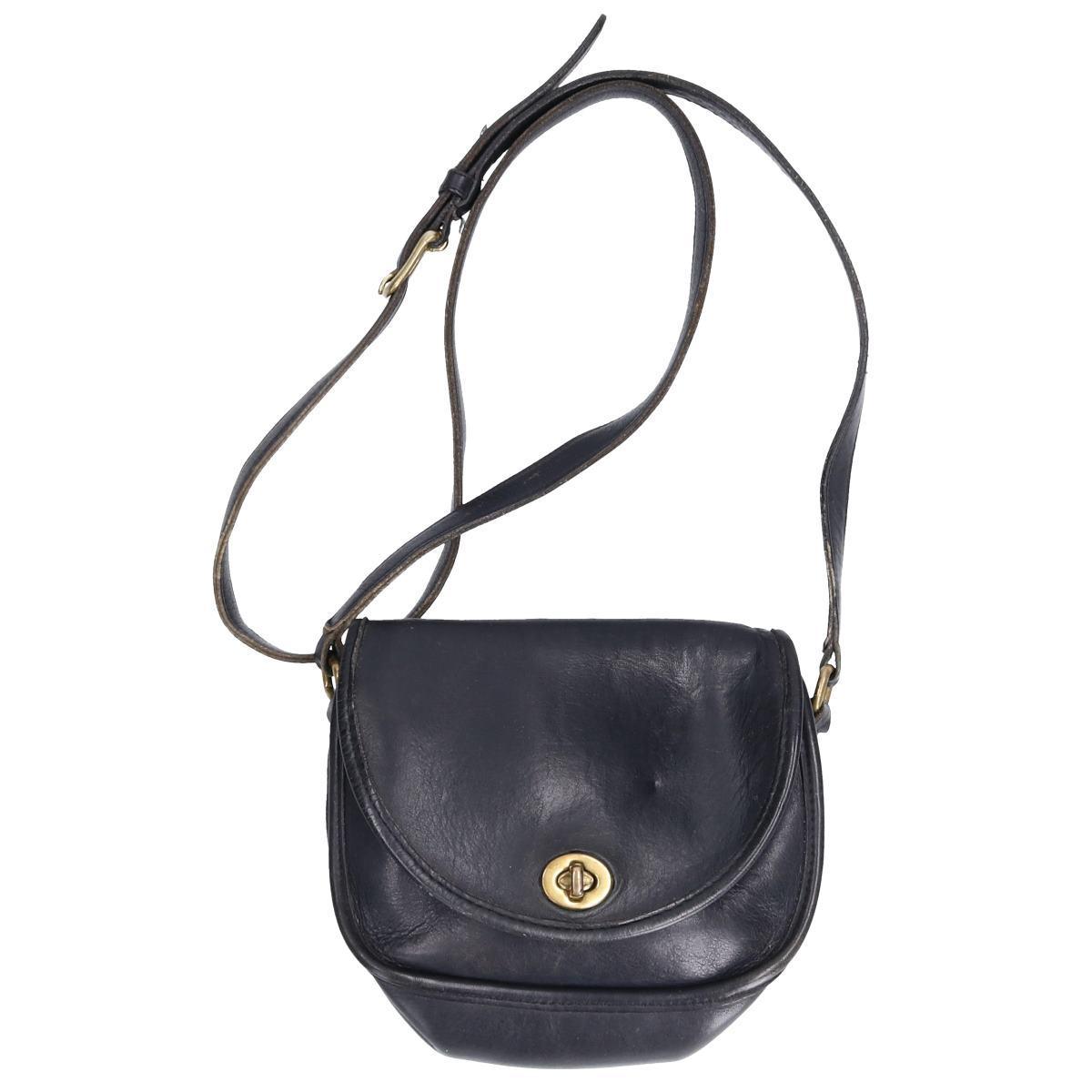 コーチ COACH OLD COACH オールドコーチ 本革レザー ターンロック ポシェット ショルダーバッグ USA製 ヴィンテージ /anc2824 【中古】 【200117】のサムネイル