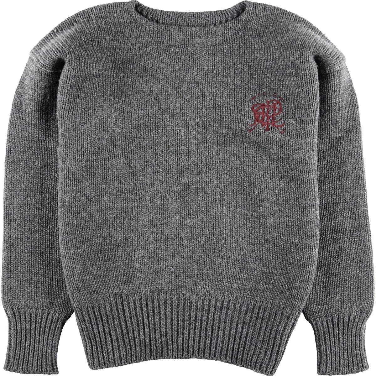 90年代 ラルフローレン Ralph Lauren POLO by Ralph Lauren ローゲージ ボートネック レタードニットセーター メンズM ヴィンテージ /eaa000400 【中古】 【200117】【PD203-3】【SS2007】【CS2007】【JS2010】