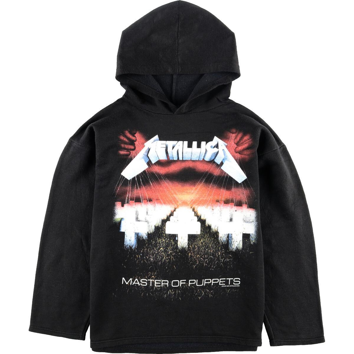 Metallica メタリカ Master Of Puppetsバンド スウェットプルオーバーパーカー メンズm Eaa 0126 Vtg Svtg パーカー 古着屋jam ジャム