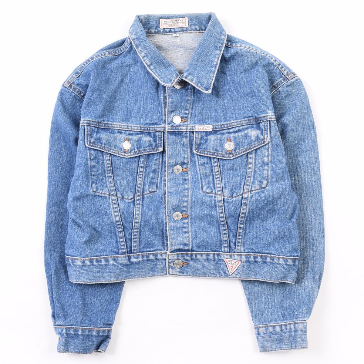 大決算売り尽くし 韓国の人気 Guess Mトン デニム ジャケット 送料無料 早い者勝ち Kasam Org