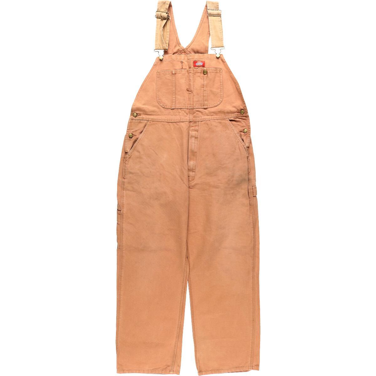 ディッキーズ Dickies ダック地 オーバーオール メンズw35 Eaa 02 オーバーオール 古着屋jam ジャム