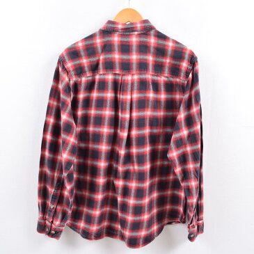 ウールリッチ WOOLRICH チェック柄 長袖 ボタンダウン ライトネルシャツ メンズM /eaa003787 【中古】 【200131】【PD203-3】