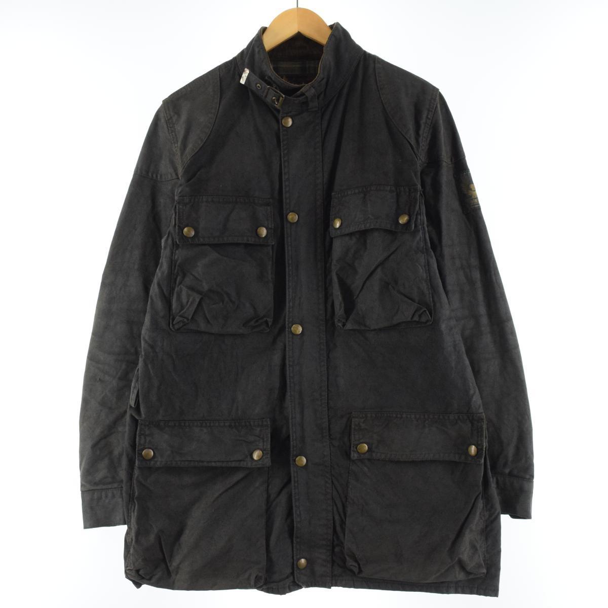 70年代 ベルスタッフ Belstaff Trialmaster Professional トライアルマスタープロフェッショナル ワックスコットン オイルドジャケット 英国製 メンズm ヴィンテージ Wbj5170 200209 Svtg オイルドジャケット 古着屋jam ジャム