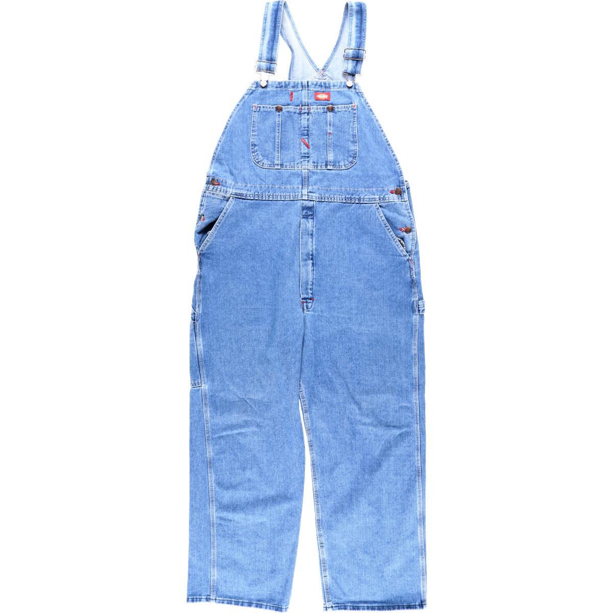 ビッグサイズ ディッキーズ Dickies デニムオーバーオール メンズw41 /eaa005774 【中古】 【200210】【JS2010】【SS2103】【2b10f】【SS2106】