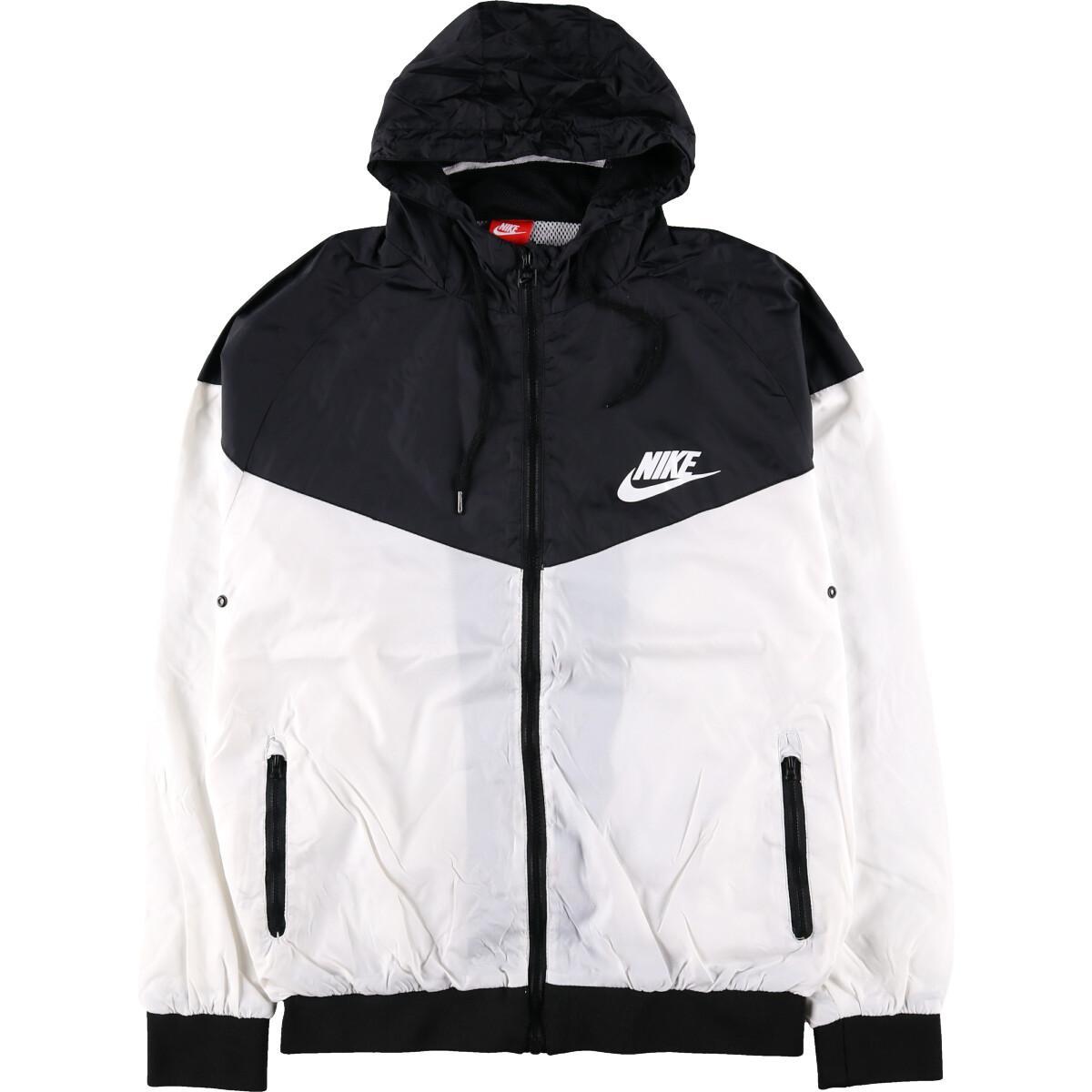 ナイキ Nike フード付き ウインドブレーカー メンズl Eaa0055 0221 ナイロンジャケット ウインドブレーカー 古着屋jam ジャム