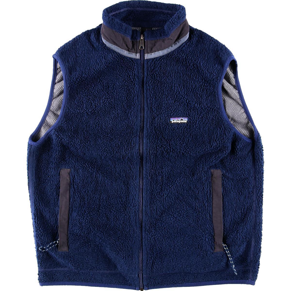 90年代 パタゴニア Patagonia レトロxベスト 初期後期型 フリースベスト Usa製 メンズl ヴィンテージ Eaa 0216 Vtg Svtg フリースベスト 古着屋jam ジャム