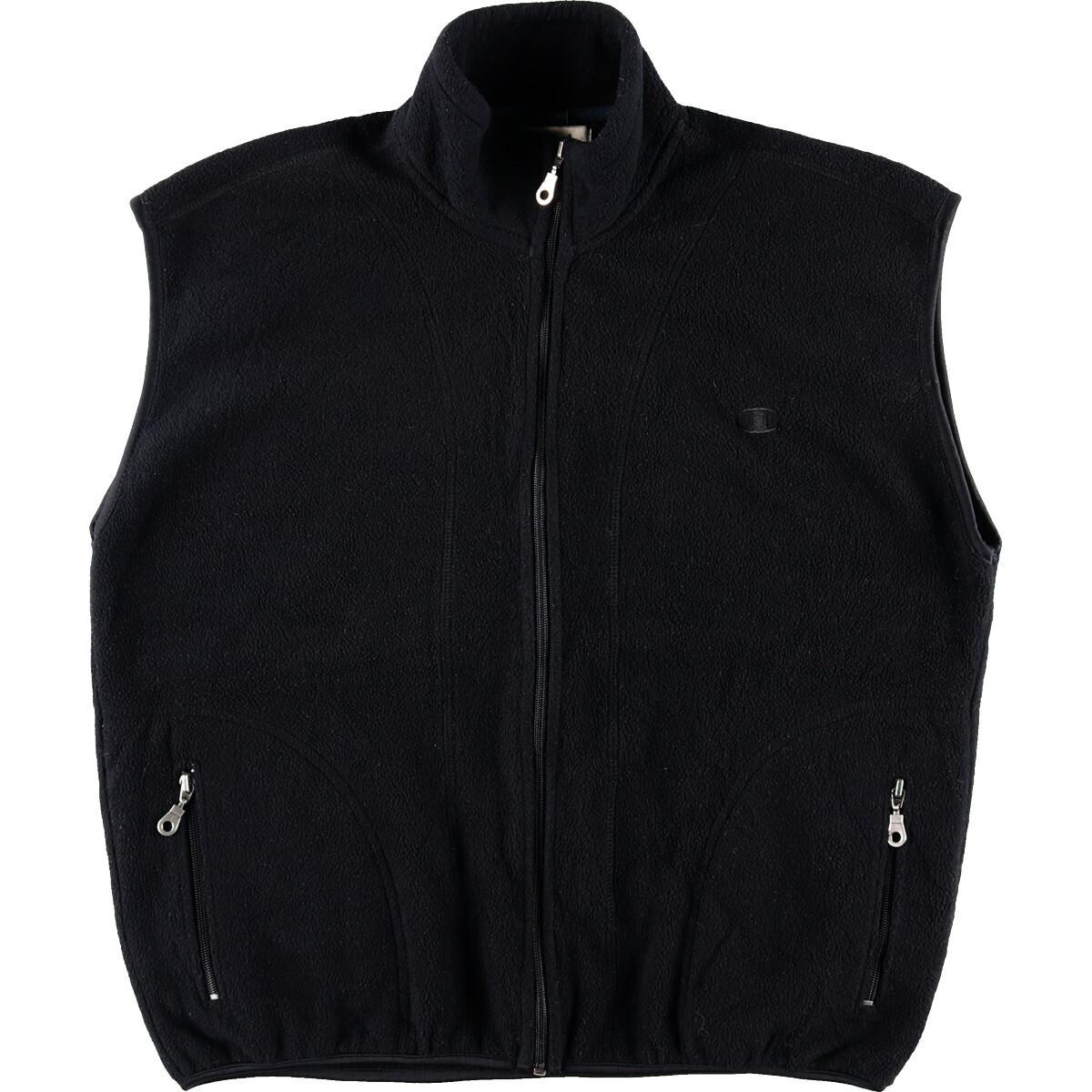 チャンピオン Champion フリースベスト メンズl Eaa 0216 フリースベスト 古着屋jam ジャム