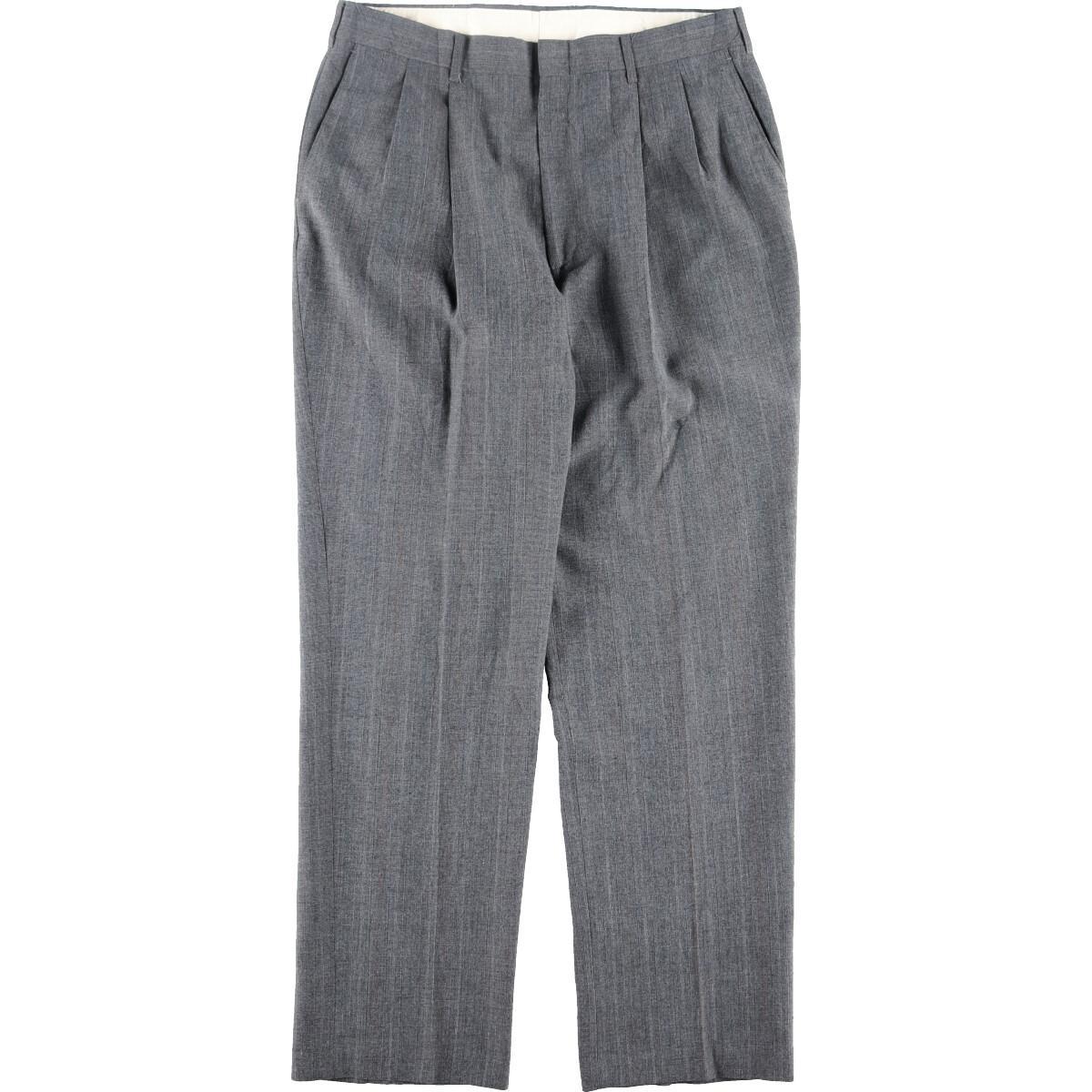 Haggar チェック柄 ツータック スラックスパンツ メンズw34 Eaa0007 02 Ss2103 スラックス プリーツパンツ 古着屋jam ジャム Haggar チェック柄 ツータック スラックスパンツ メンズw34 Eaa0007 02 Ss2103 スラックス プリーツパンツ 古着屋jam ジャム