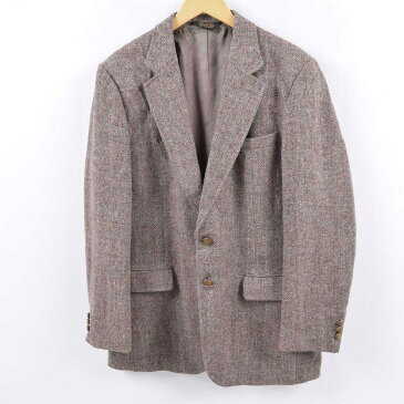 70〜80年代 ハリスツイード Harris Tweed ウールテーラードジャケット USA製 メンズM ヴィンテージ /wbk5408 【中古】 【191102】【VTG】【PD191219】【VTG】【ws2001】【CS2001】