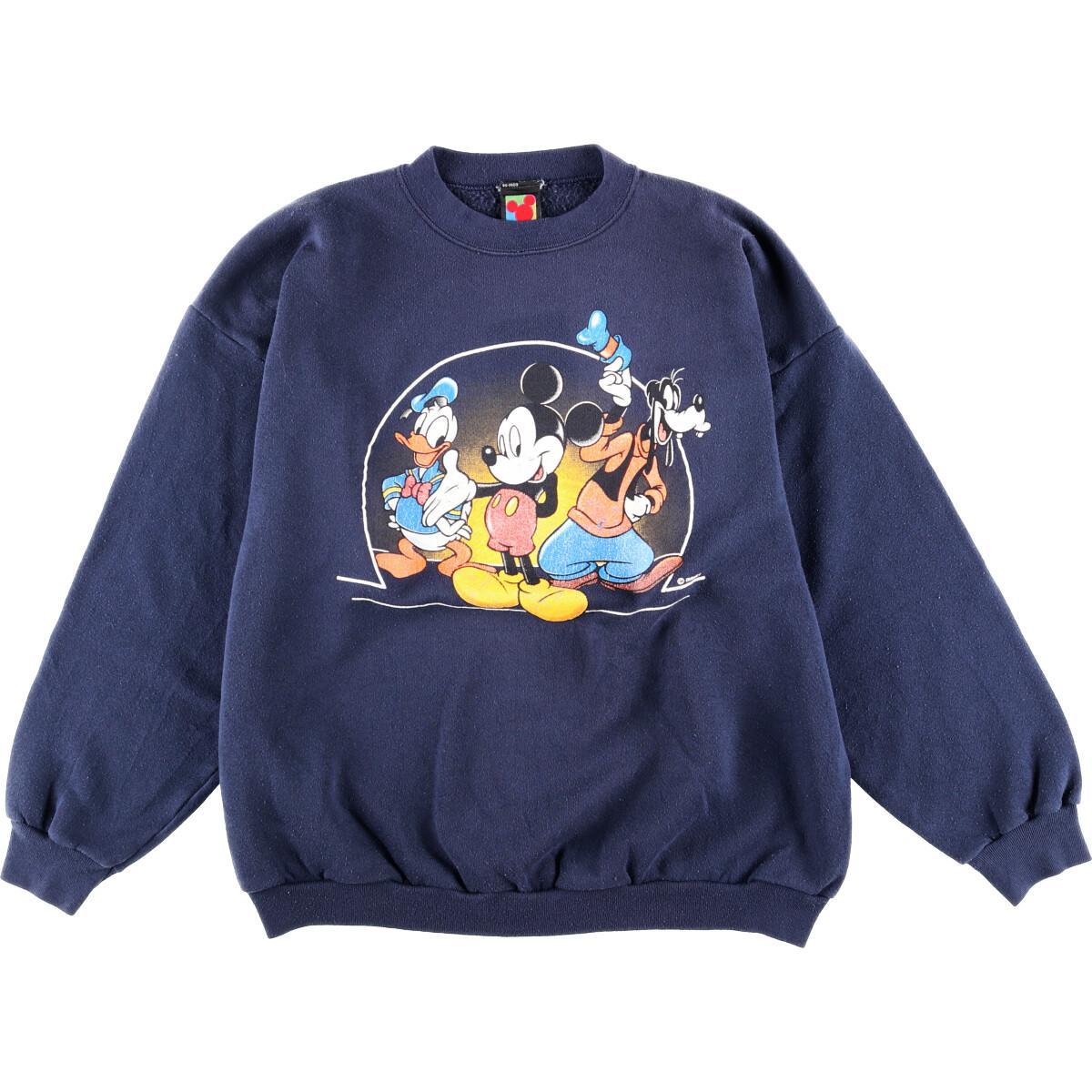 Mickey Unlimited Disney ディズニー キャラクタースウェットシャツ トレーナー レディースxl Wbj1129 0222 トレーナー 古着屋jam ジャム