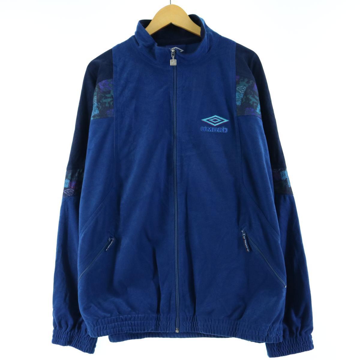 90年代 アンブロ Umbro ベロアジャージ メンズxxl ヴィンテージ Eaa 0312 ジャージ トラックジャケット 古着屋jam ジャム
